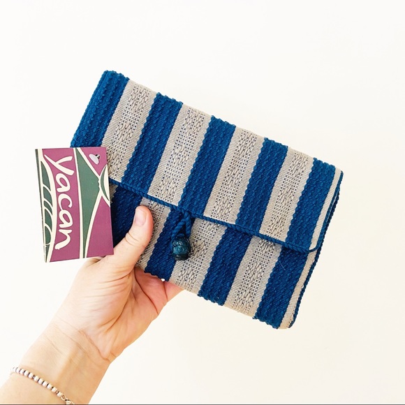 Handbags - Yacan women’s woven clutch purse Mayan